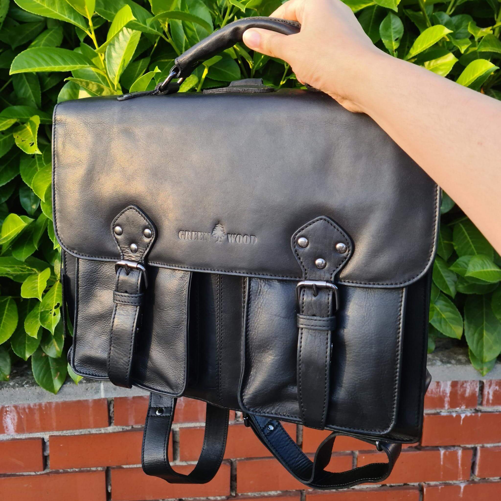 aktentasche, laptoptasche für damen aus leder