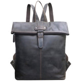 Sandy Leather Backpack Large Women Laptop Backpack 15.6" Men