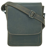 Fran Kleine Schultertasche Damen Umhängetasche Leder Herren Retro