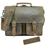 Eric Briefcase Backpack Combo Women Shoulder Bag Leather Men