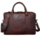 Riley Aktentasche Damen Modern Leder Laptoptasche 15,6 Zoll Herren