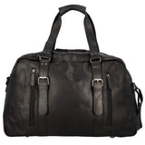 Rudy Leder Weekender Herren Duffle Bag Handgepäck Damen Vintage