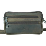 Baily Reise Halstasche Damen Leder Brusttasche Herren Gürteltasche