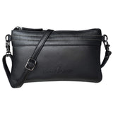 Liv Mini Crossbody Tasche Damen Leder Abendtasche Schwarz