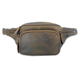 Gina Gürteltasche Damen Leder Bauchtasche Herren Tasche Crossbody