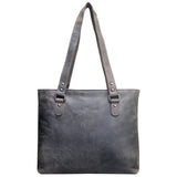 Olivia Henkeltasche Leder Shopper Tasche Tote Bag Schultertasche Damen