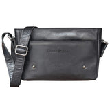 Grace Crossbody Tasche Schwarz Damen Abendtasche Leder Klein