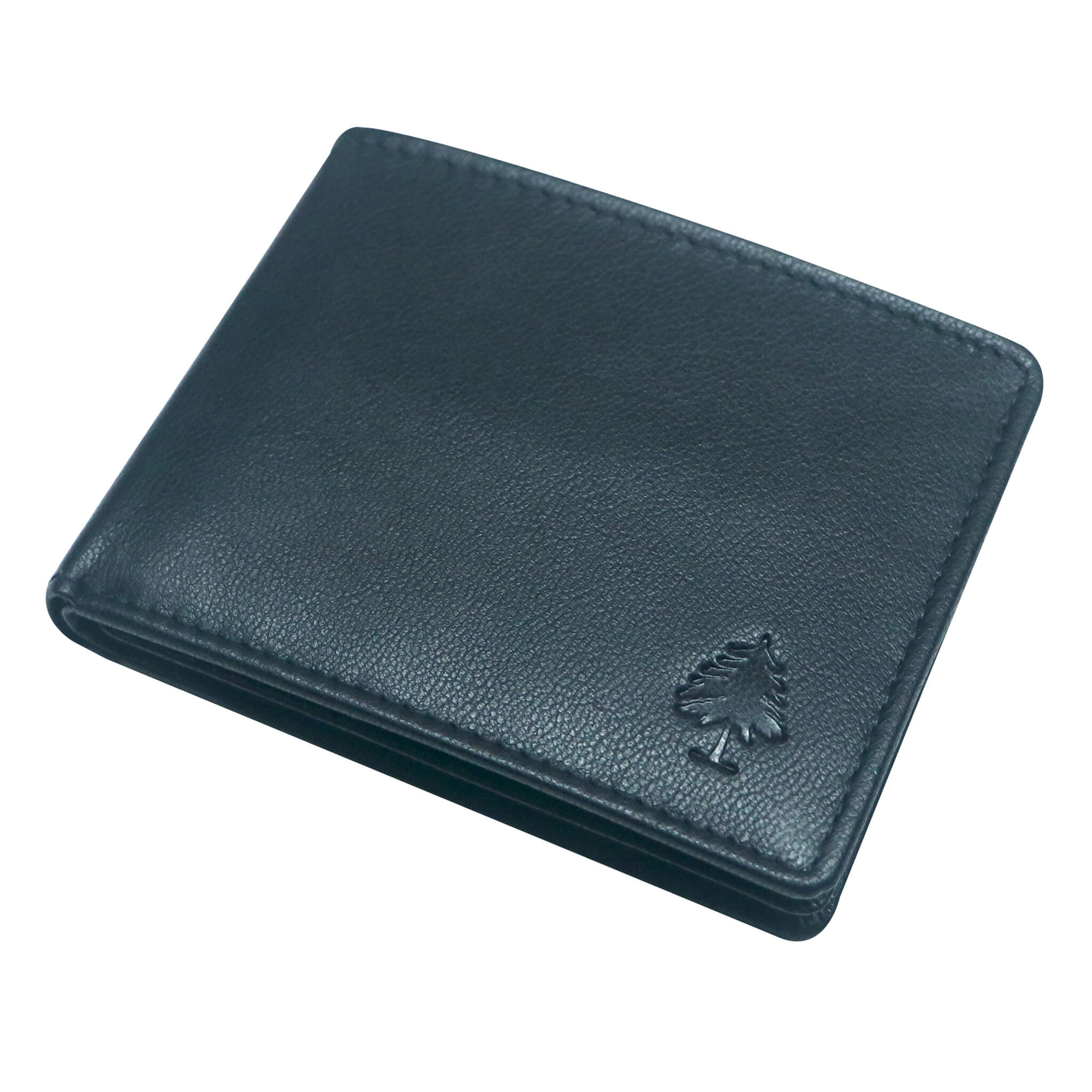 Kiru Small Wallet Men Leather Landscape Format 10.5x8cm RFID