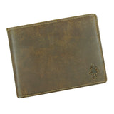 Tim Landscape Wallet Men Leather Billfold Wallet RFID Blocking