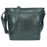 Olga Handtasche Damen Leder Große Umhängetasche Uni Tasche