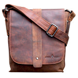 Henrik Umhängetasche Klein Herren Crossbody Tasche Damen Ledertasche