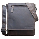 Lutz Kleine Umhängetasche Herren Ledertasche Damen Crossbody