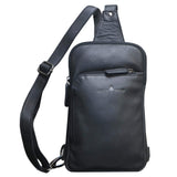 Alex Rucksack Umhängetasche Damen Leder Fahrradtasche Rucksack Herren