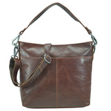 Lisa Leather Handbag Crossbody Small with Interchangeable Straps