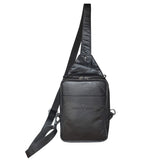 Ted Crossbody Sling Bag Herren Leder Crossbody Tasche Braun Damen