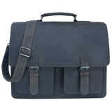 Otto Ledertasche Lehrer Herren Große Aktentasche Damen Vintage