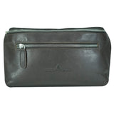 Ivar Herren Bauchtasche Leder Gürteltasche Blau Damen