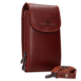 Cole Handytasche Leder zum Umhängen Mini Tasche Schwarz