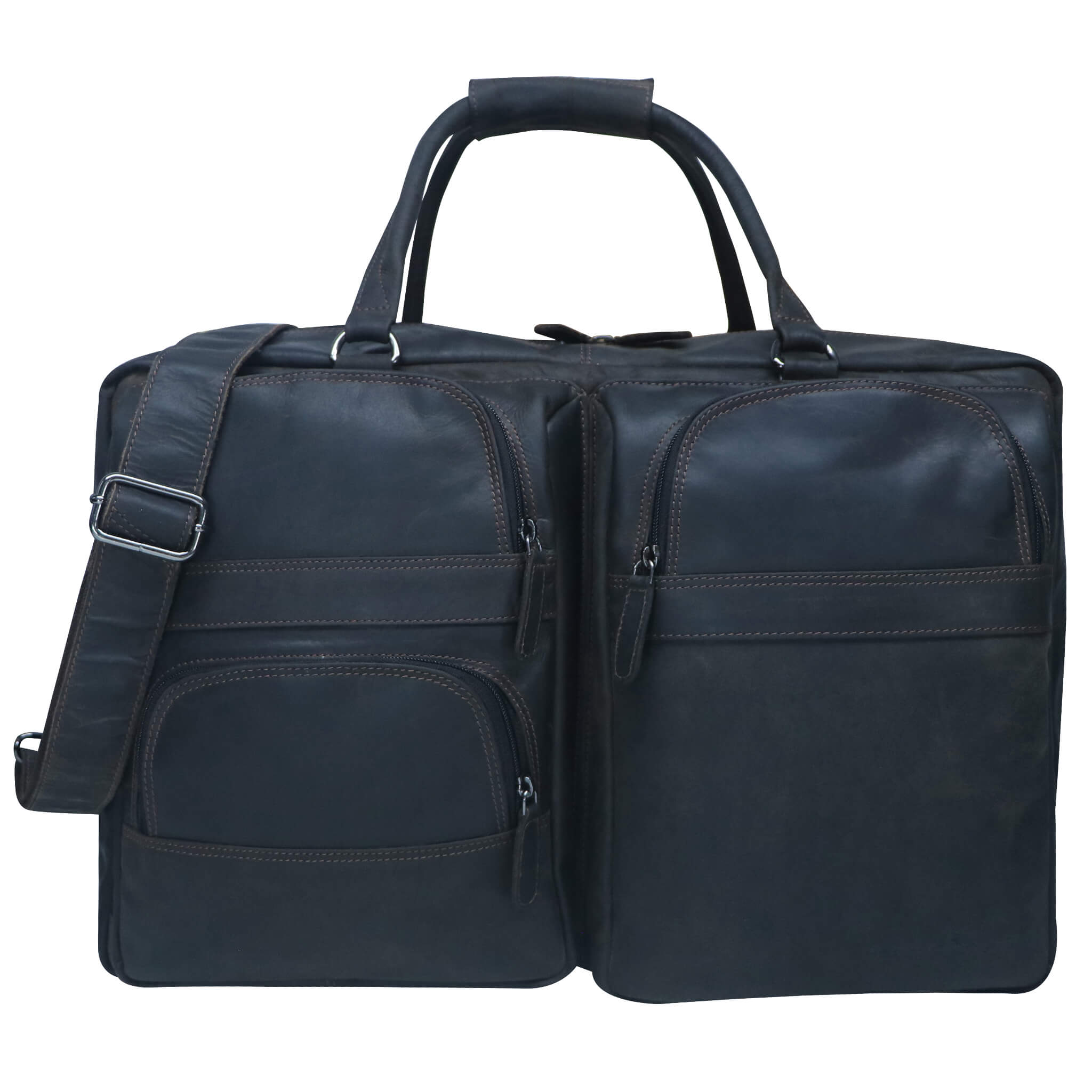 Max Men Travel Bag Leather XXL Weekender Bag Women Large