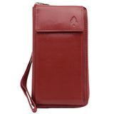 Yuri Wallet with Phone Compartment - Genuine Leather, RFID Protection & Wide Opening