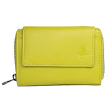 Kazu Purse Women Medium Size Leather Wallet Female RFID