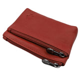 Kim Key Bag for Many Keys Leather Key Case with Bill Compartment