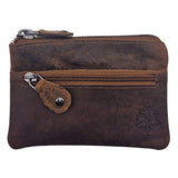 Aldo Key Case Men with Coin Pocket Large Key Pouch Leather Women
