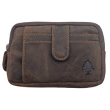 Leif Key Case with Card Slot and Coin Pocket Leather Key Pouch