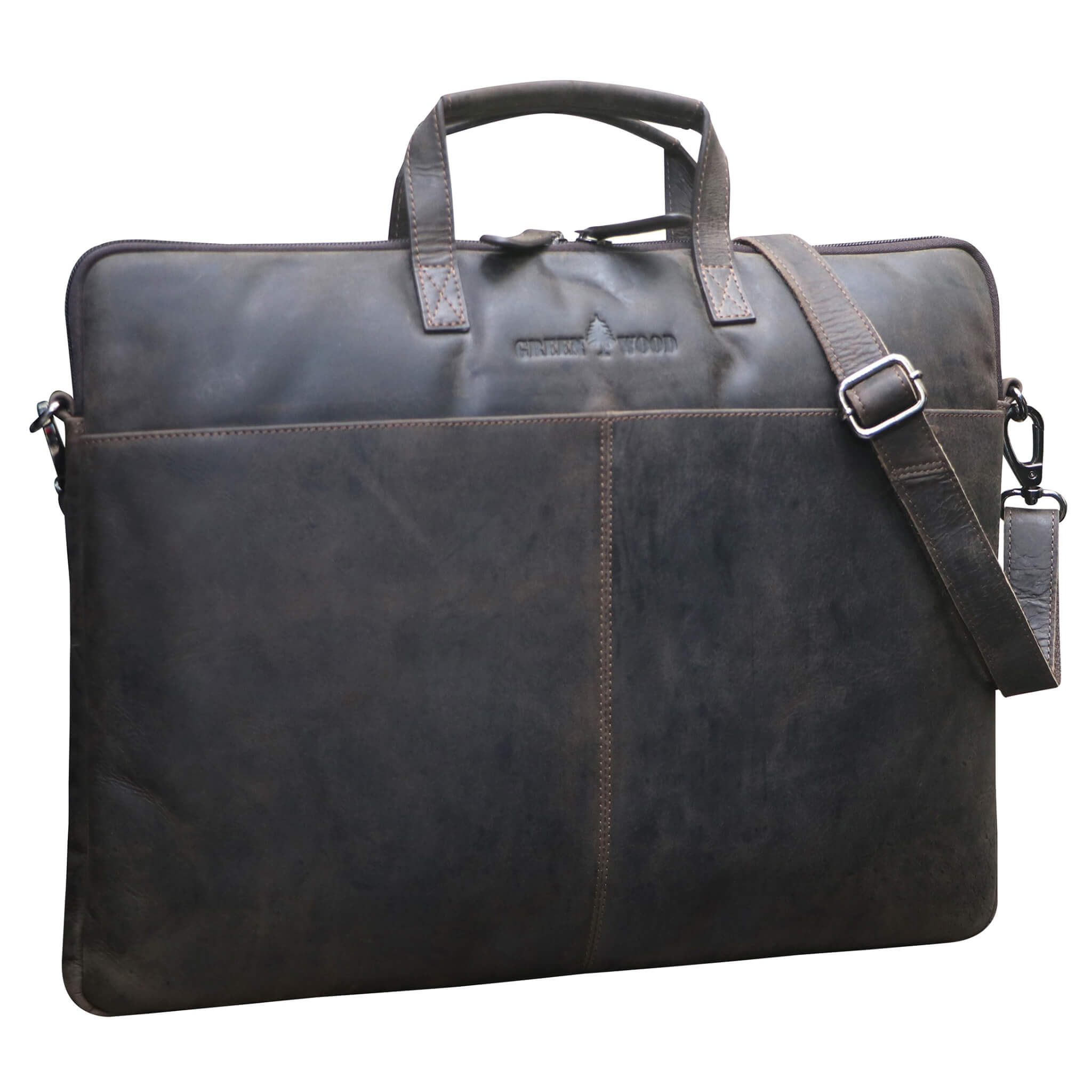 Mens leather laptop bag 15.6 inch hotsell