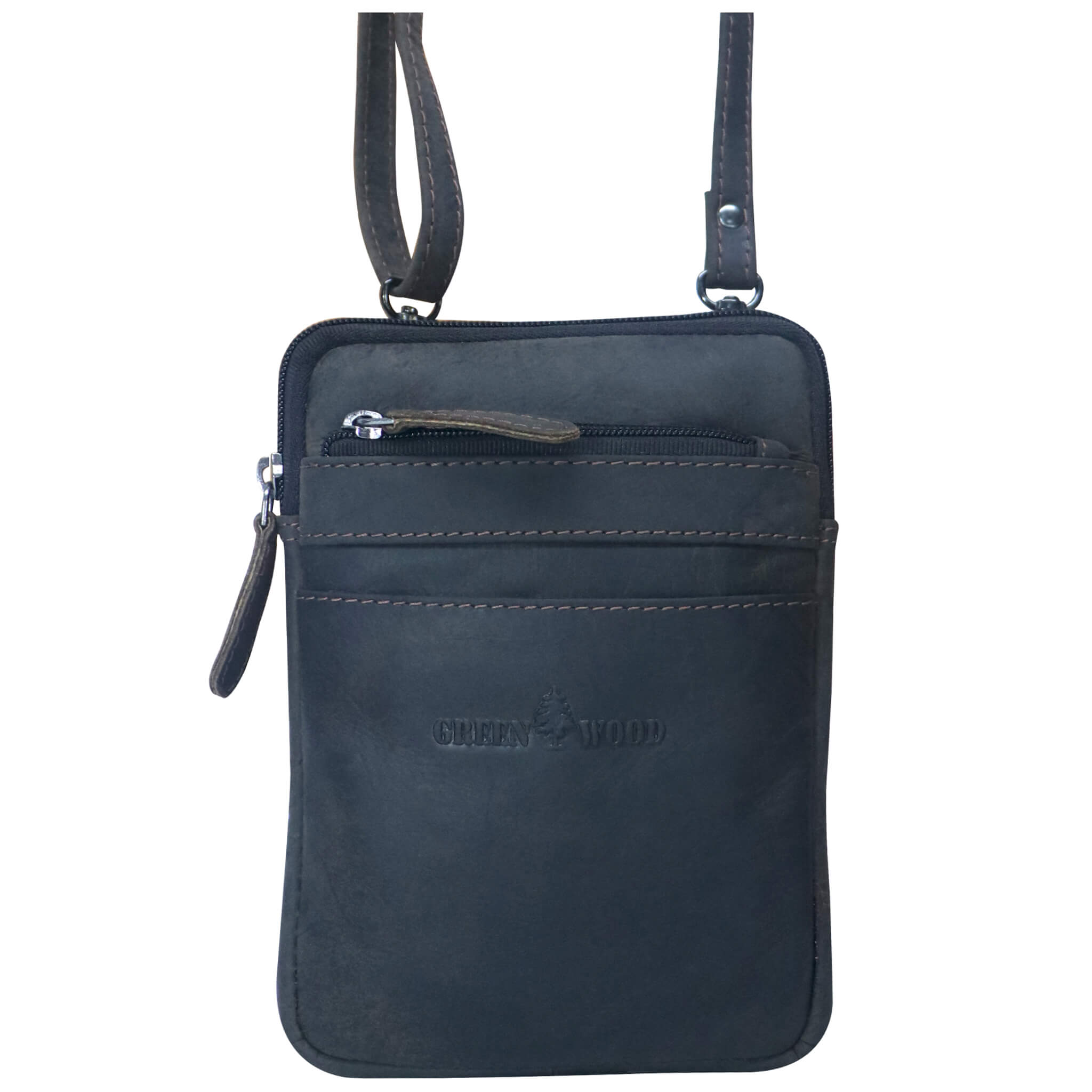 Jad Smartphone Bag for Crossbody Leather Phone Bag for Belt