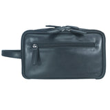 Gabi Kulturbeutel Männer Leder Kulturtasche Damen Wasserabweisend