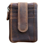 Reed Key Pouch for Car Key with Card Slot Key Case Leather