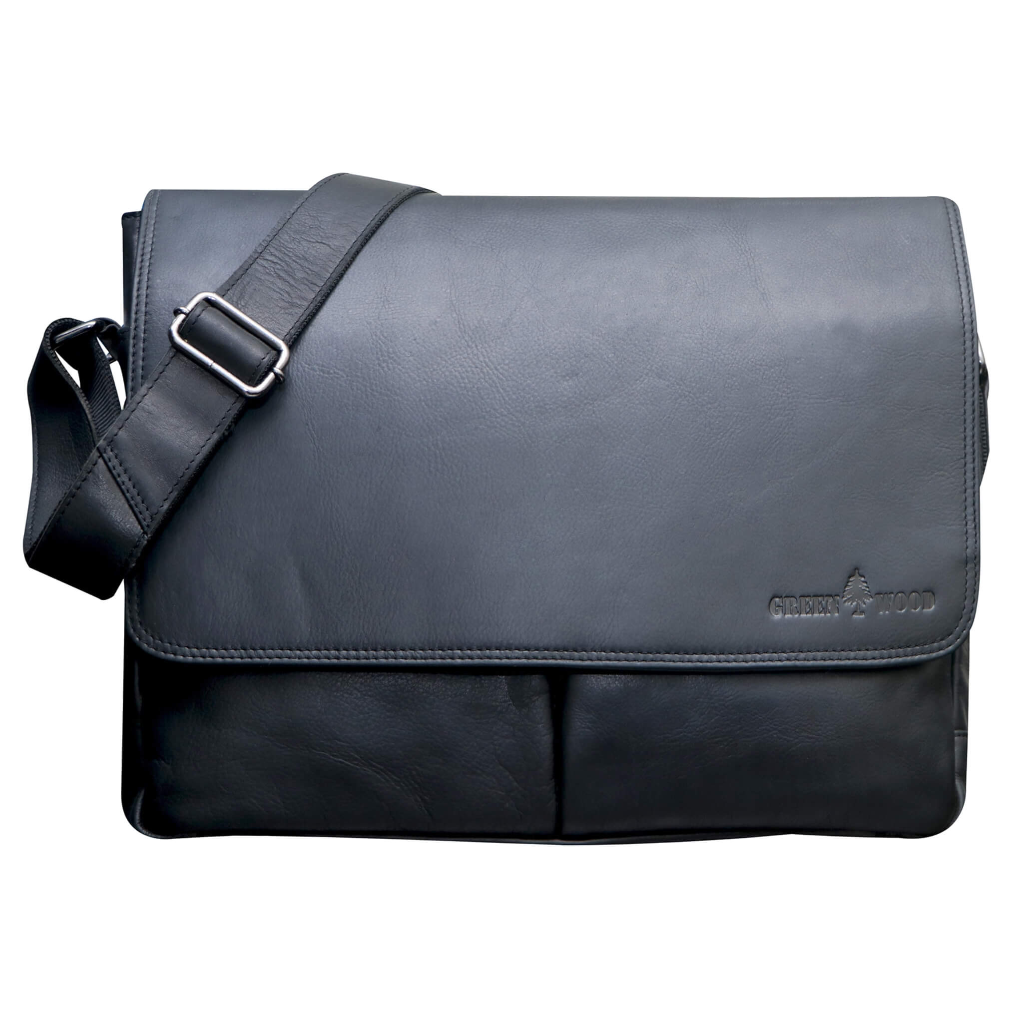 Leo Shoulder Bag Women Large Messenger Bag Men Laptop Bag 15.6"