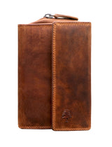 Mia Damen Geldbeutel mit Großem Münzfach Brieftasche RFID Herren