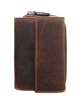 Mia Damen Geldbeutel mit Großem Münzfach Brieftasche RFID Herren