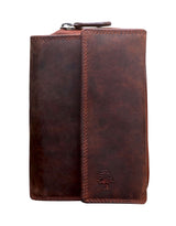 Mia Damen Geldbeutel mit Großem Münzfach Brieftasche RFID Herren