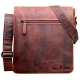 Hanne Kuriertasche Damen Herrentasche Leder Umhängetasche Männer