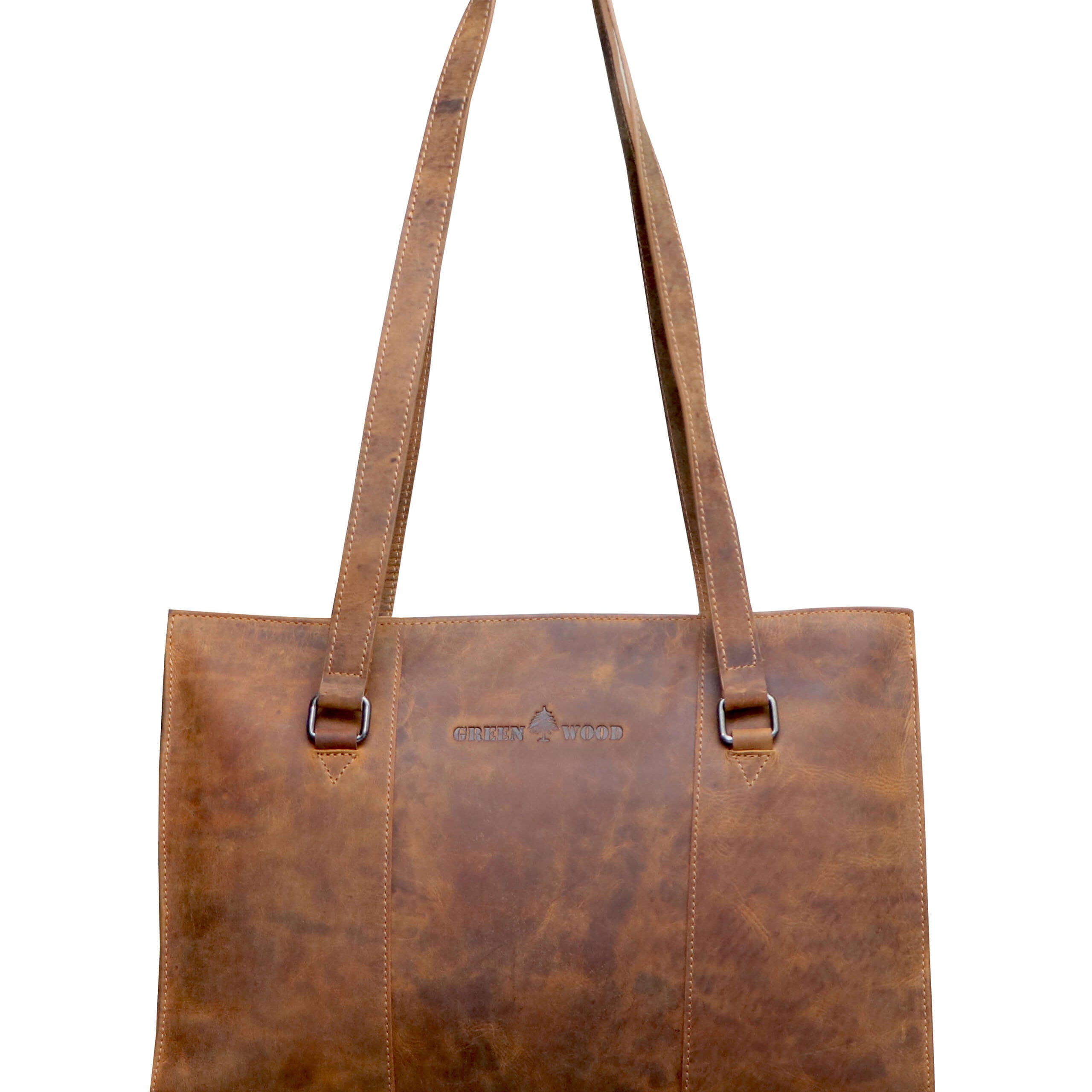 Emily Shopper Bag Women Top Handle Leather Clutch Shoulder Bag