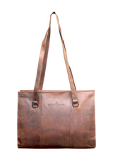 Emily Shopper Bag Women Top Handle Leather Clutch Shoulder Bag