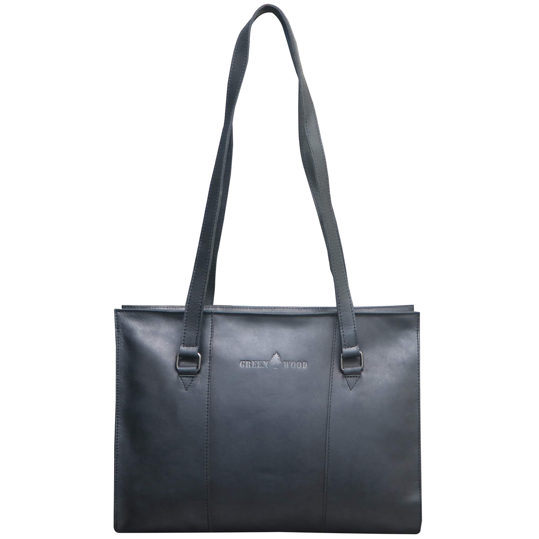 Emily Shopper Bag Women Top Handle Leather Clutch Shoulder Bag