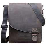 Hetwig Ledertasche Herren Kleine Umhängetasche Damen Crossbody Bag