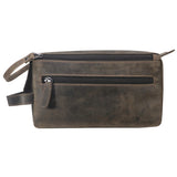 Beth Waschtasche Damen Kosmetiktasche Leder Kulturbeutel Reisen Herren